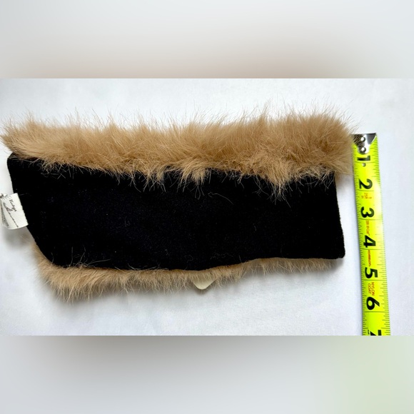 Brown Faux Fur Headband Artificial Decorative Warm Headband Ear Protection - Picture 5 of 6